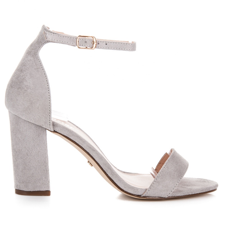 Seastar Sandali chiusi con fibbia grigio