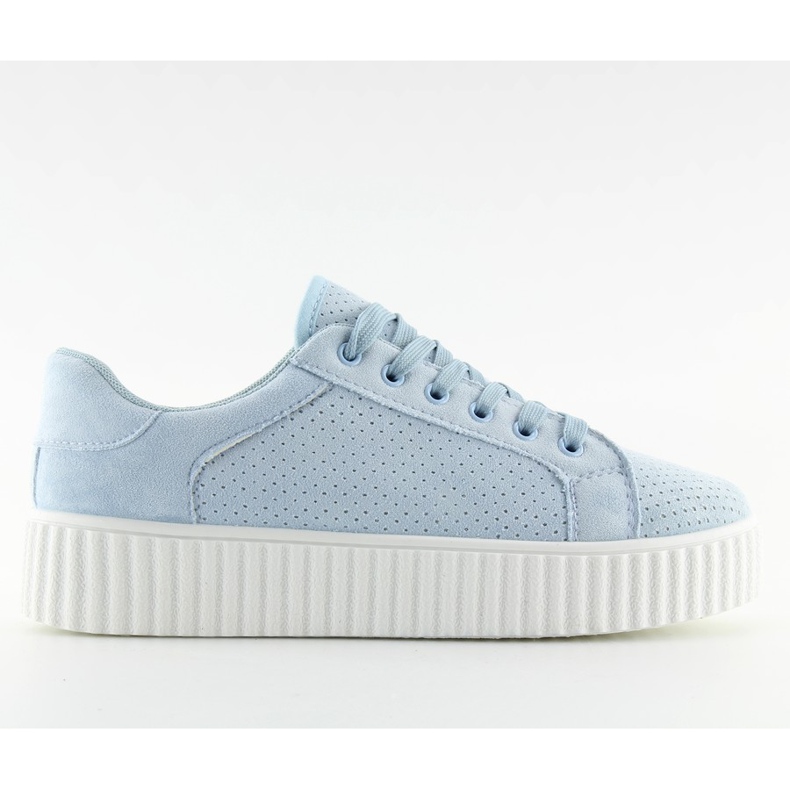 AX02 Sneakers blu creepers blu
