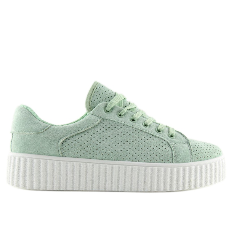 AX02 Sneakers creepers verdi verde