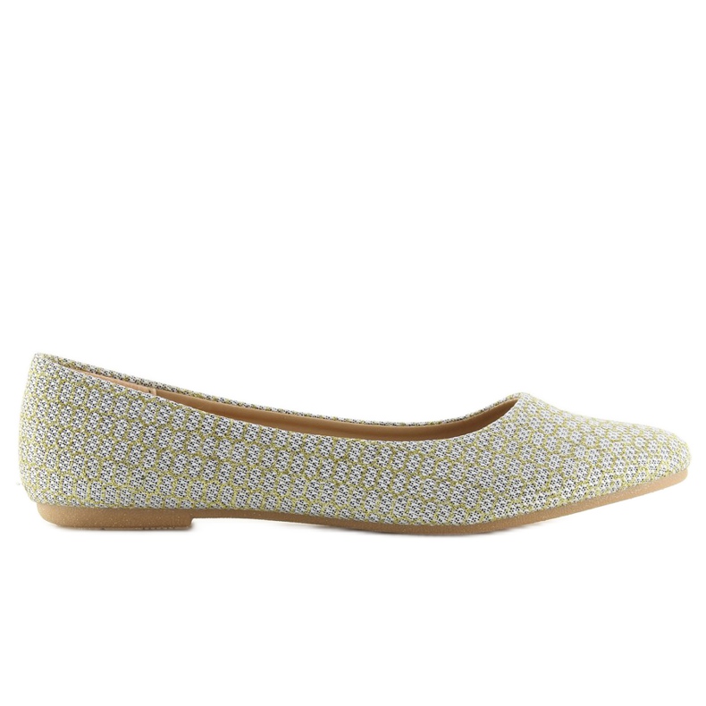 Ballerine da donna argento NF-29 argento grigio