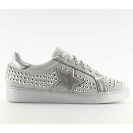 Sneakers da donna grigie G253 grigie grigio