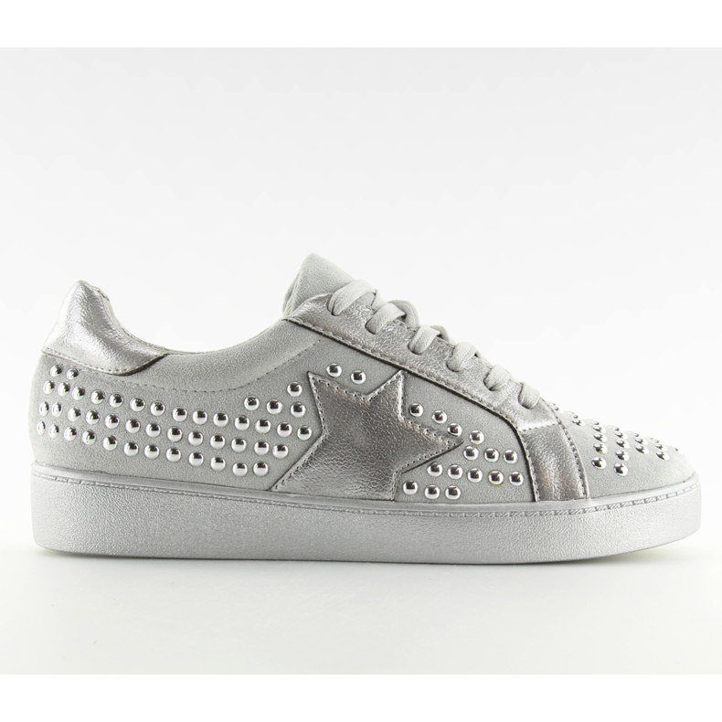 Sneakers da donna grigie G253 grigie grigio