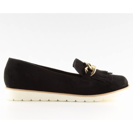 Mocassini neri da donna G237 neri nero