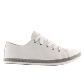 Sneakers da donna bianche BM1950 bianche bianco