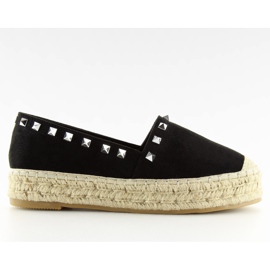 Espadrillas da donna nere 8333 nere nero