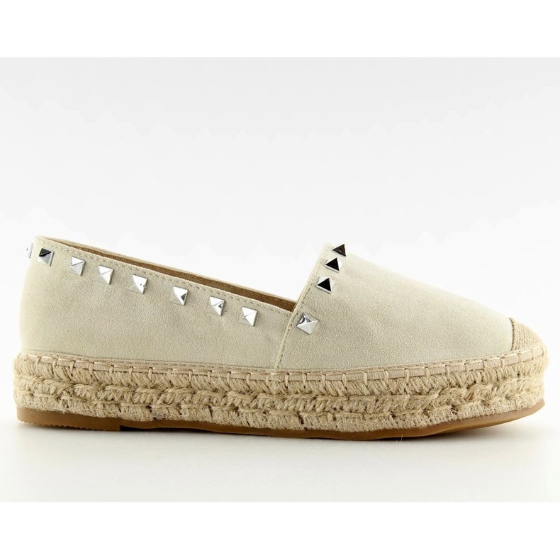 Espadrillas dorate da donna 8333 gold d'oro