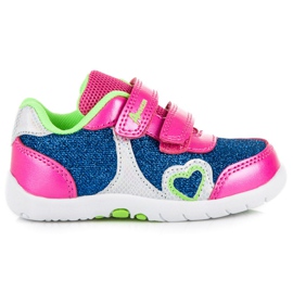 American Club Sneakers americane da bambina rosa