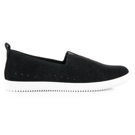 Seastar Slipons in camoscio nero