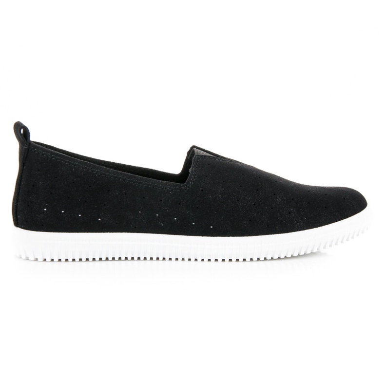Seastar Slipons in camoscio nero