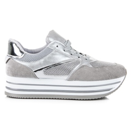 Seastar Scarpe sportive sulla piattaforma grigio