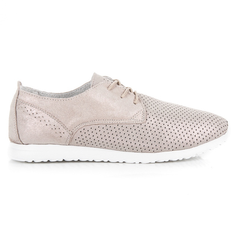 Scarpe VInceZA allacciate giallo