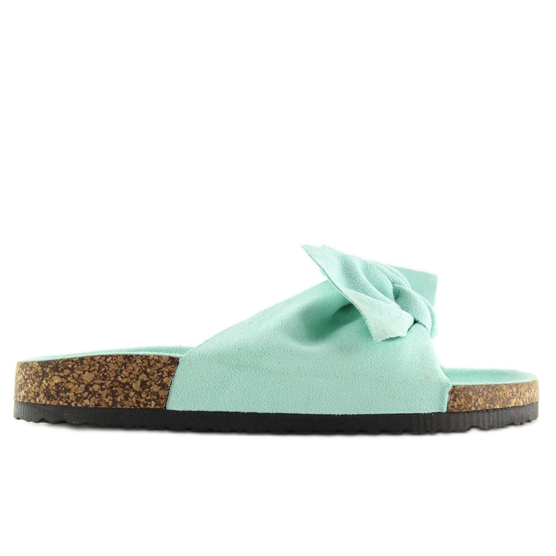Ciabatte in sughero menta LS-90 verde