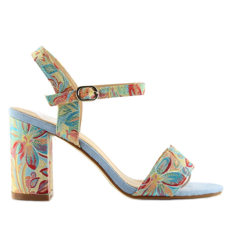 Sandali blu orientali LT92 blu