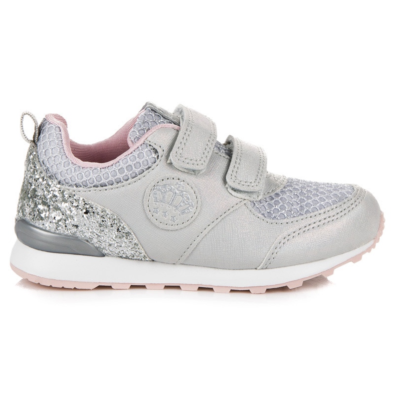 American Club Scarpe da ginnastica americane in broccato grigio