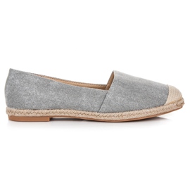 Bestelle Espadrillas Con Glitter grigio
