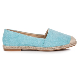 Bestelle Espadrillas con glitter blu