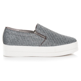 Seastar Scarpe da ginnastica sulla piattaforma della moda grigio