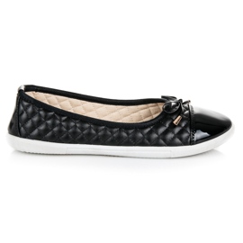 Ballerine trapuntate nero