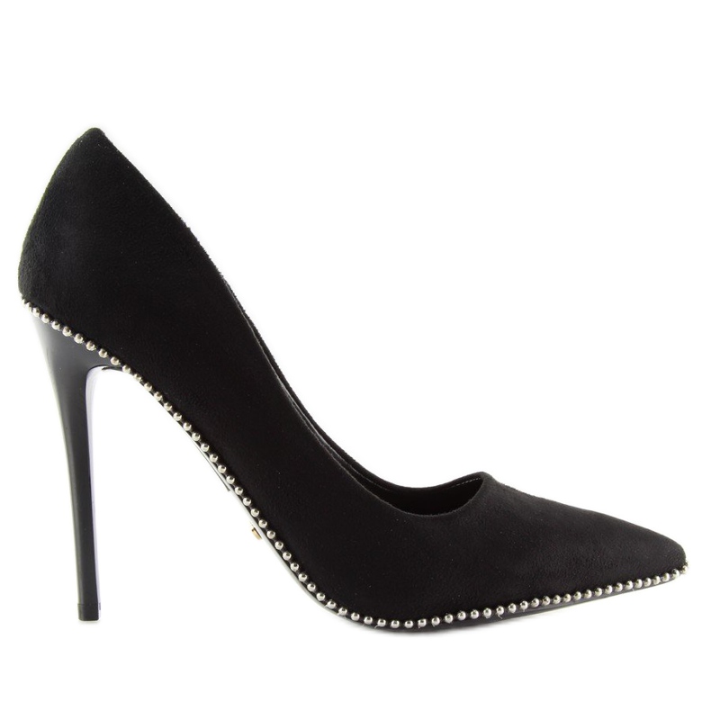 Eleganti tacchi da donna neri NF-23P Black nero