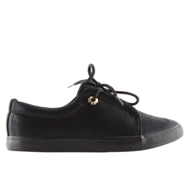 Sneakers da donna nere MB102 Nero