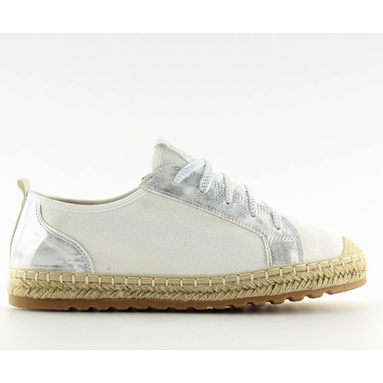 Sneakers espadrillas bianche BB02P Bianche bianca
