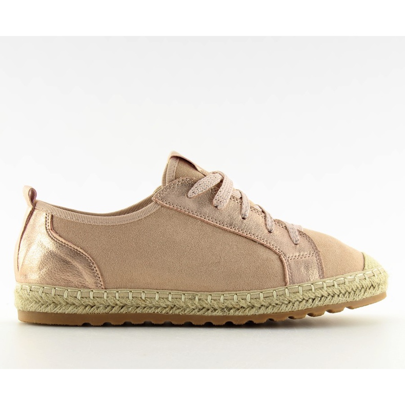 Sneakers espadrillas rosa BB02P Champagne