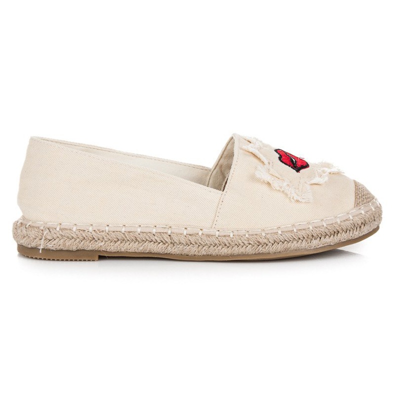 Bestelle Espadrillas Beige Con Toppe
