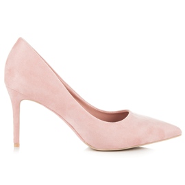 Vices Tacchi in pelle scamosciata rosa