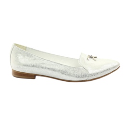 Ballerine Lordsy con decoro Angello in argento grigio