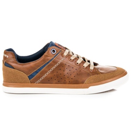 Sneakers da uomo marrone