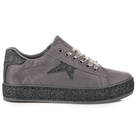 Sneakers glitterate MCKEYLOR grigio