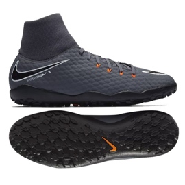 Scarpa da calcio Nike Hypervenom PhantomX 3 Academy DF TF M AH7276-081 grigio