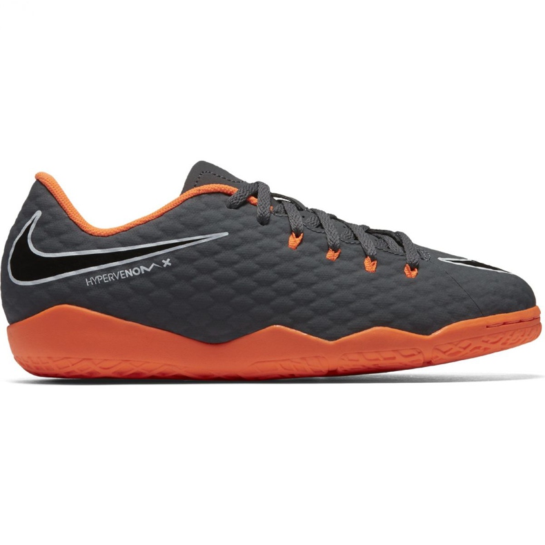 Scarpa da calcio Nike Hypervenom PhantomX grigio grigio