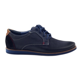 Scarpa casual da uomo Nikopol 1657 blu navy