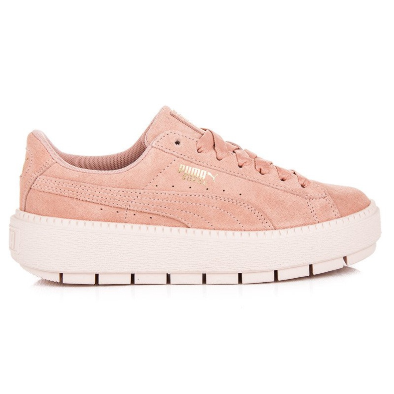 Puma Platform Trace WN`S rosa giallo