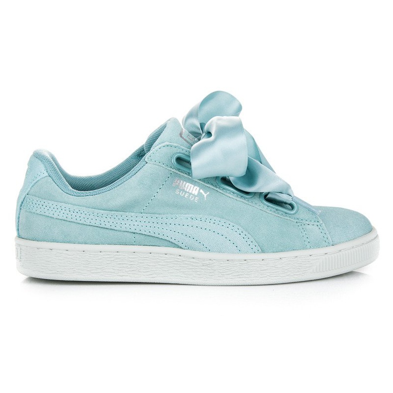 Puma Suede Heart Pebble WN`S blu