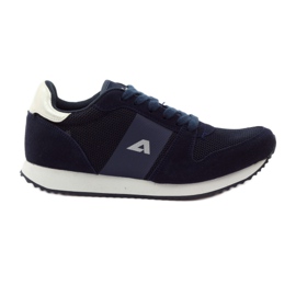 American Club Scarpe sportive da donna americane 17022 blu navy