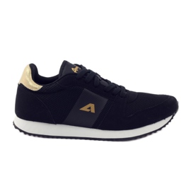 American Club Scarpe sportive da donna americane 17022 nero giallo