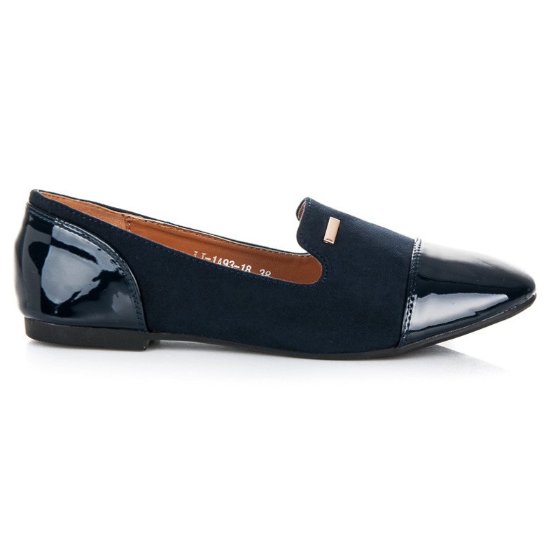 Best Shoes Signori laccati blu