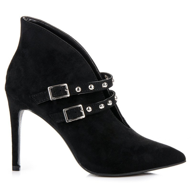 Cm Paris Stivali a punta primaverili nero