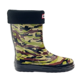 American Club Calza Galoshes + inserto mimetico americano verde marrone nero