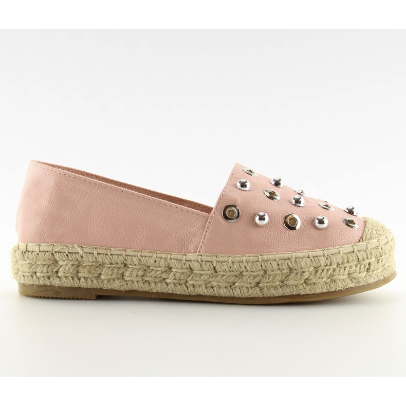 Espadrillas rosa da donna 7680 Rosa