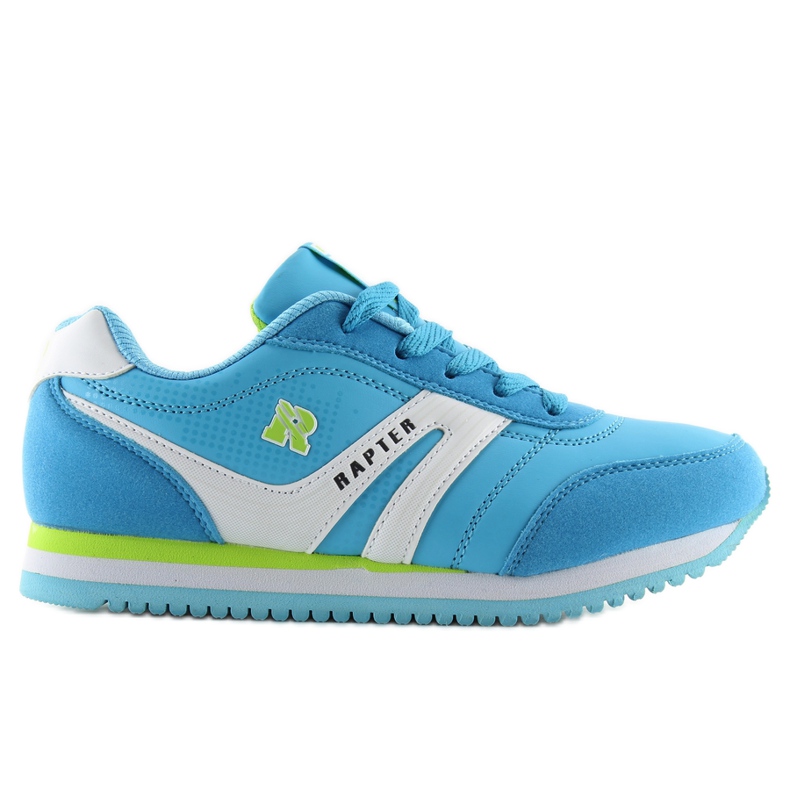 Scarpe stile running blu B686