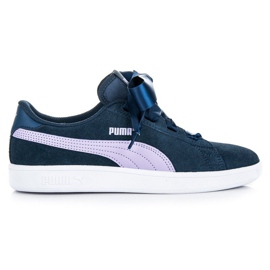 Puma smash V2 nastro jr blu