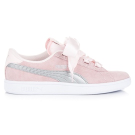 Puma smash V2 nastro jr rosa