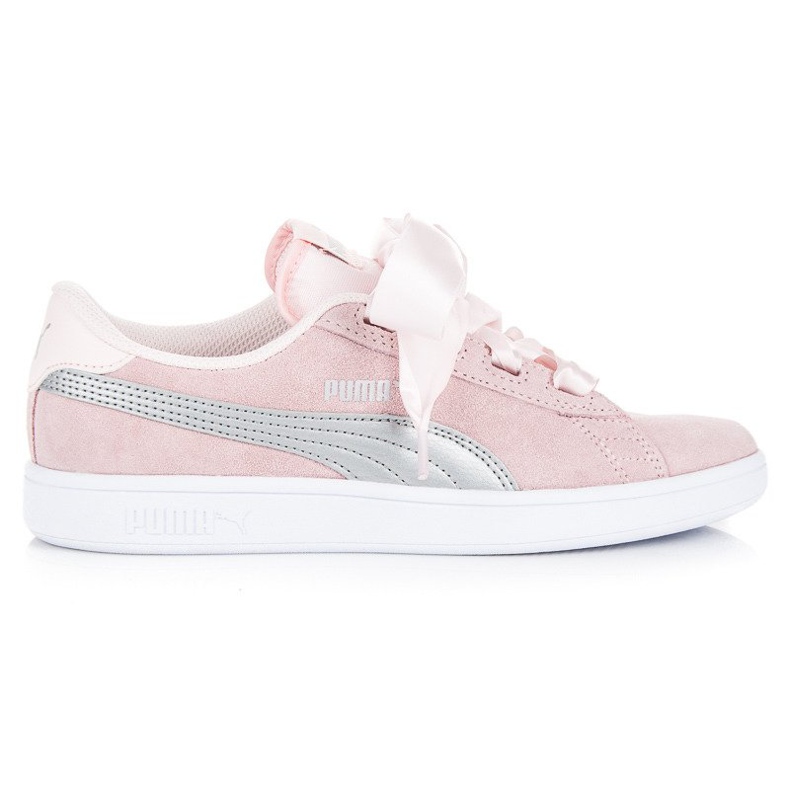 Puma smash V2 nastro jr rosa