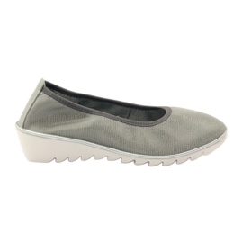 Filippo Scarpe da donna mocassini in pelle 045 grigio