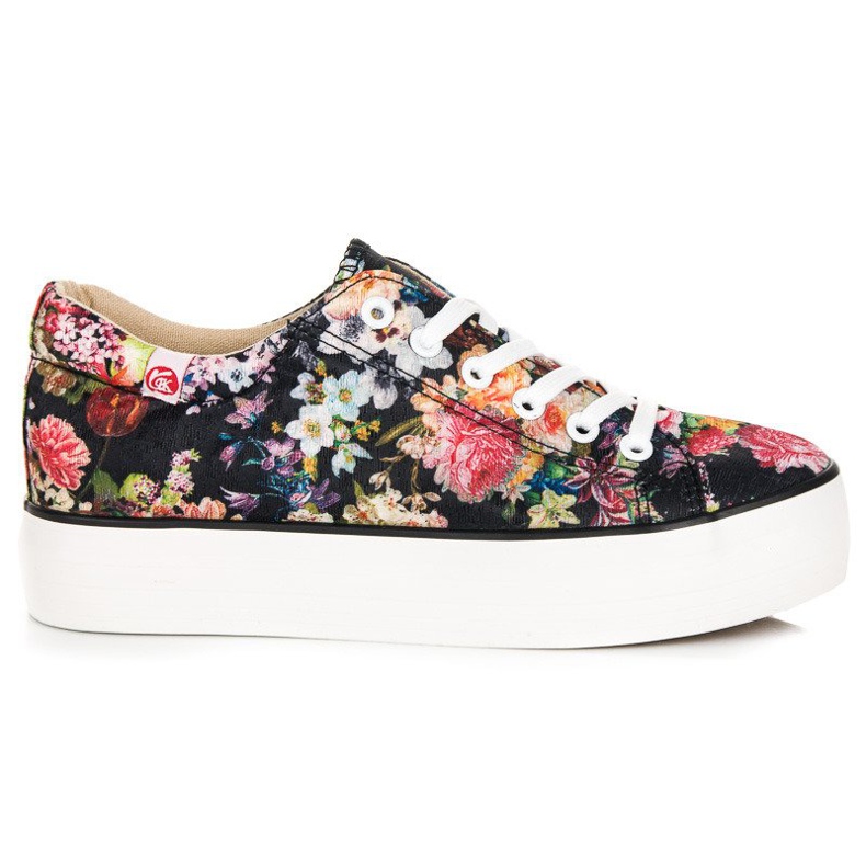 Yes Mile Sneakers Legate Con Fiori multicolore