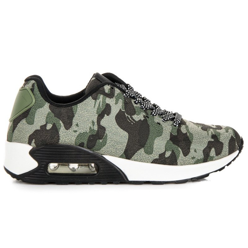 Pliwama Comode scarpe sportive Moro verde