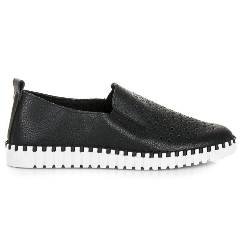 Seastar Sneakers Slip On traforate nero